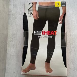 32 Degrees Heat, Base Layer Pant - 2 Pack, New